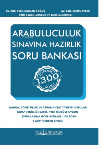 Arabuluculuk Sınavına Hazırlık Soru Bankası | Seçil Kaynak Doğuş | Pla