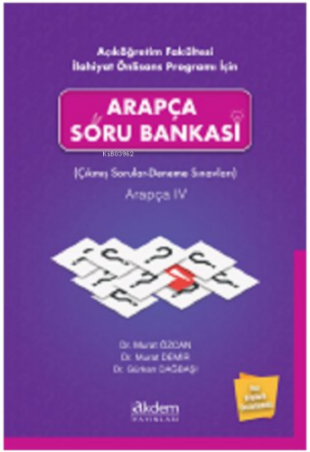 Arapça Soru Bankası 4 | Murat Özcan | Akdem Yayınları