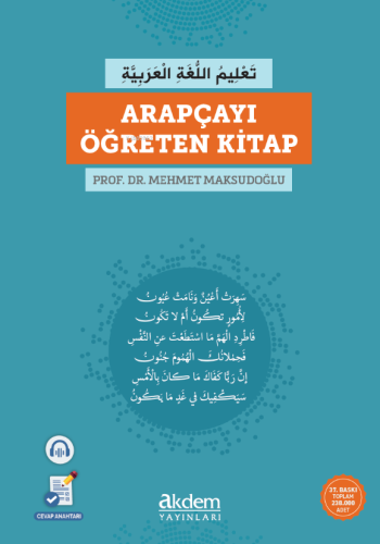 Arapçayı Öğreten Kitap | Mehmet Maksudoğlu | Akdem Yayınları