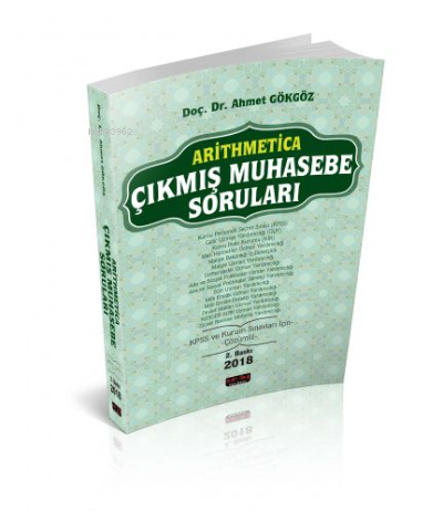 Arithmetica Çözümlu Çıkmış Muhasebe Soruları | Ahmet Gökgöz | Savaş Ya