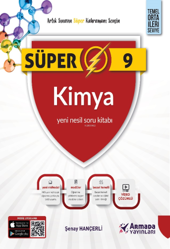 Armada 9.Sınıf Süper Kimya Yeni Nesil Soru Kitabı | Şenay Hançerli | A