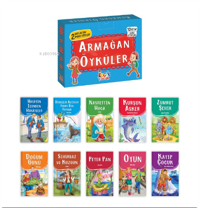 Armağan ÖYküler – (10 Kitap+Soru Kitapçığı) | Kolektif | Bcrk Çocuk Ya