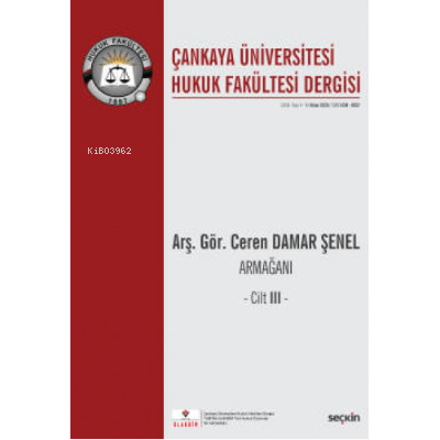 Arş. Gör. Ceren Damar Şenel Armağanı – 3 | Feriha Bilge Tanrıbilir | S