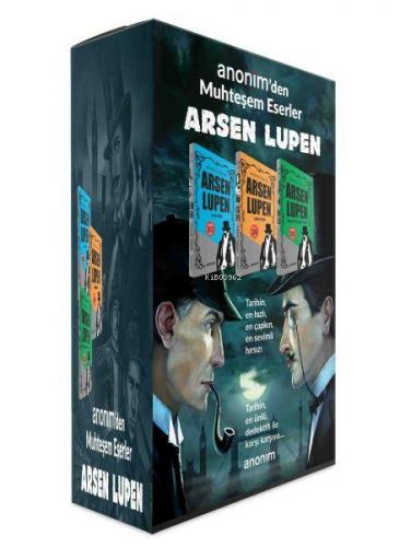 Arsen Lupen - 3 Kitap Set (Kampanyalı Fiyat) | Maurice Leblanc | Anoni