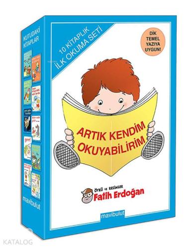 Artık Kendim Okuyabilirim (İlk Okuma Seti - 10 Kitap) | Fatih Erdoğan 