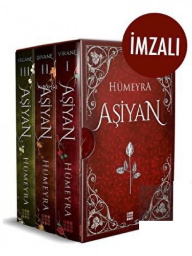 Aşiyan Serisi İmzalı (Kutulu 3 Kitap Takım)(Ciltli) | Hümeyra | Dokuz 