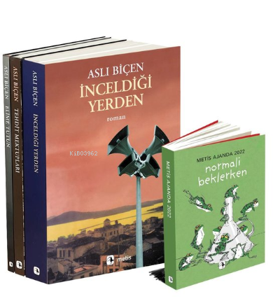 Aslı Biçen Seti 3 Kitap Takım - Metis Ajanda Hediyeli | Aslı Biçen | M