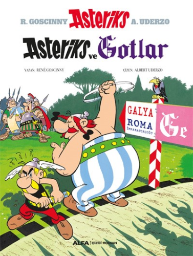 Asteriks Ve Gotlar | Rene Goscinny | Alfa Basım Yayım Dağıtım