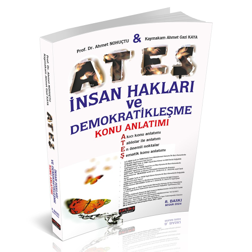 Ateş İnsan Hakları ve Demokratikleşme Konu Anlatımı | Ahmet Nohutçu | 