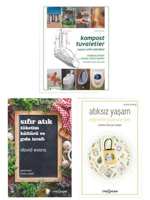 Atıksız Yaşam Seti - 3 Kitap Takım | Ceren Özcan Tatar | Yeni İnsan Ya