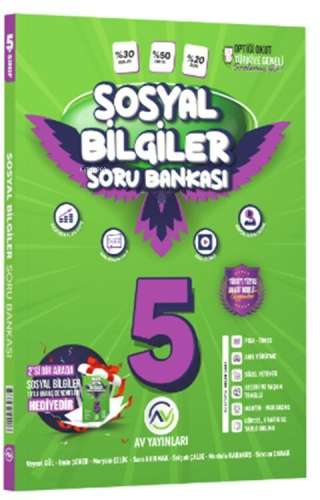 Av Yayınları 5. Sınıf Sosyal Bilgiler Soru Bankası | Veysel Gül | Av Y