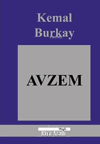 Avzem | Kemal Burkay | Özgürlük Yolu Vakfı Yayınları