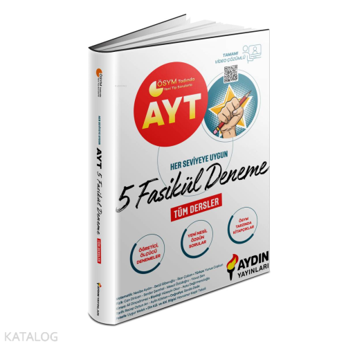 AYT 5 Fasikül Deneme | Kolektif | Aydın Yayınları