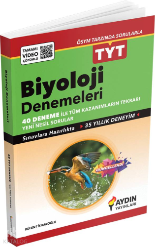 TYT Biyoloji 40 Deneme | Kolektif | Aydın Yayınları