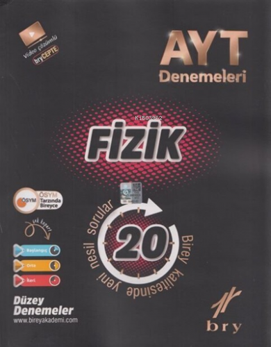 AYT - Branş Denemeleri - Fizik (20 li) | Kolektif | Birey Yayıncılık