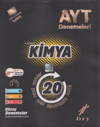 AYT - Branş Denemeleri - Kimya (20 li) | Kolektif | Birey Yayıncılık