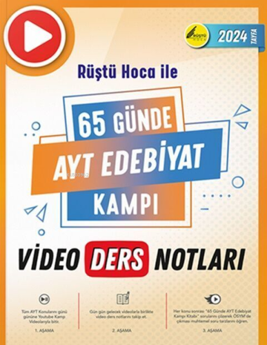 AYT Edebiyat 65 Günde Video Ders Notla | Kolektif | Tonguç Akademi