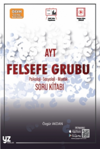 AYT Felsefe Grubu Psikoloji-Sosyoloji-Mantık Soru Kitabı | Fatih Onüç 