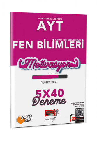 AYT Fen Bilimleri 5x40 Deneme | Yusuf Karakaya | Yargı Yayınevi