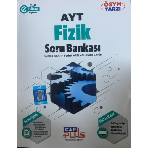 AYT Fizik Plus Soru Bankası | Kolektif | Çap Yayınları