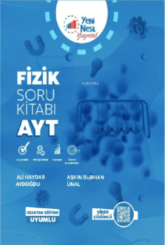 AYT Fizik Soru Kitabı | Ali Haydar Aydoğdu | Yeni Nesil Yayınları