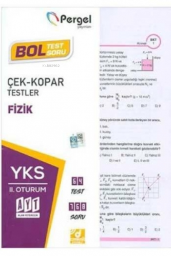 AYT İkinci Oturum Fizik Yaprak Test Pergel Yayınları | Kolektif | Perg