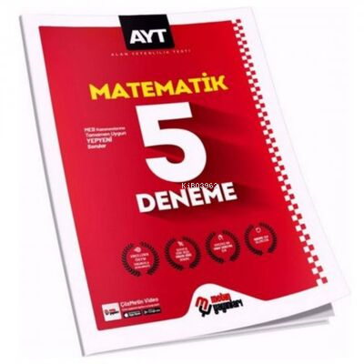 AYT Matematik 5'li Deneme | Kolektif | Metin Yayıncılık