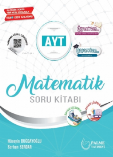 Ayt Matematik Soru Kitabı | Hüseyin Buğdayoğlu | Palme (Hazırlık)