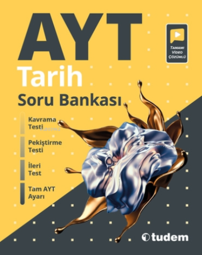 AYT Tarih Soru Bankası | Kolektif | Tudem Yayınları - Sınavlara Hazırl