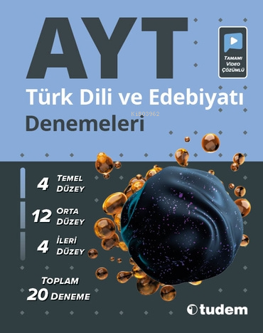 Ayt Türk Dili Ve Edebiyatı Denemeleri (20 Li) | Kolektif | Tudem Yayın