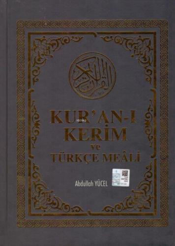 AZİM KUR'AN-I KERİM VE TÜRKÇE MEALİ; CİLTLİ ORTA BOY ŞAMUA | Abdullah 