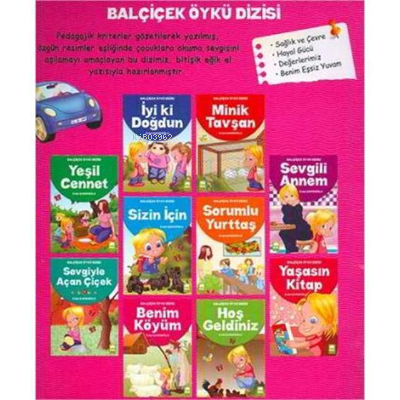 Balçiçek Öykü Eğik El Yazılı Set - 10 Kitap Takım | Erdal Çakıcıoğlu |