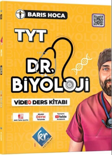 Barış Hoca TYT Dr. Biyoloji Video Ders Kitabı | Kolektif | KR Akademi