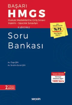 Başarı – HMGS Soru Bankası | Özge Şen | Seçkin Yayıncılık