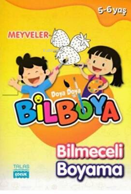 Bilmeceli Boyama Meyveler( 5-6 )Yaş | Kolektif | Talas Yayınları