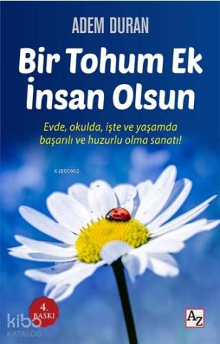 Bir Tohum Ek İnsan Olsun | Adem Duran | Az Kitap