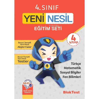 Bloktest 4.Sınıf Yeni Nesil Eğitim Seti | Kolektif | Bloktest Yayınlar