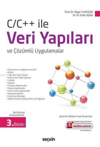 C/C++ ile Veri Yapıları ve Çözümlü Uygulamalar | Nejat Yumuşak | Seçki