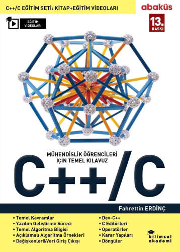 C++/C (Video Eğitim seti Hediyeli); Mühendislik Öğrencileri İçin Temel