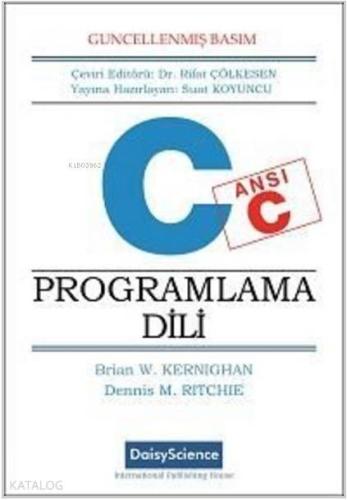 C Programlama Dili | Brian W. Kernighan | DaisyScience