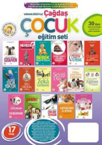 Çağdaş Çocuk Eğitim Seti (17 Kitap Takım - Kutulu) | Mehmet Murat Döğü