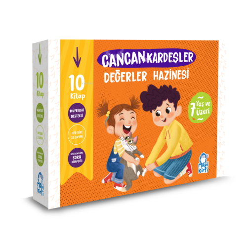 Cancan Kardeşler Değerler Hazinesi - 2. Sınıf Hikaye Seti (10 Kitap) |