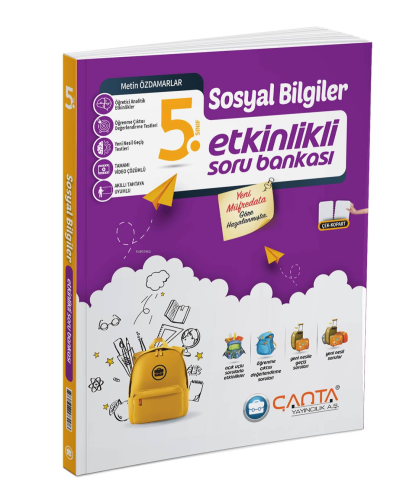 Çanta Yayınları 5. Sınıf Sosyal Bilgiler Kazanım Sıralı Deneme Seti | 