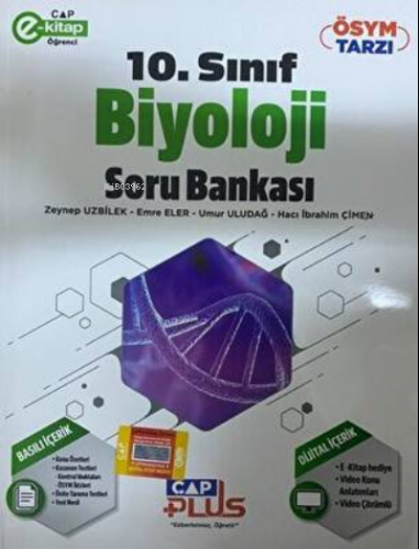 Çap 10.Sınıf S.B. Anadolu Plus Biyoloji - 2023 | Kolektif | Çap Yayınl