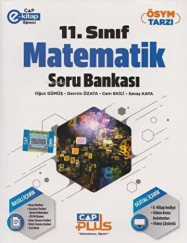 Çap 11.Sınıf S.B. Anadolu Plus Matematik - 2023 | Kolektif | Çap Yayın