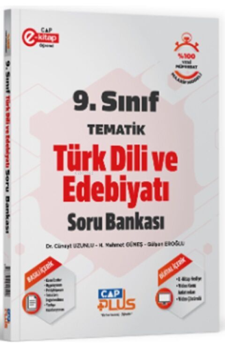 Çap 9. Sınıf Türk Dili ve Edebiyatı Tematik Plus Soru Bankası | Cüneyt