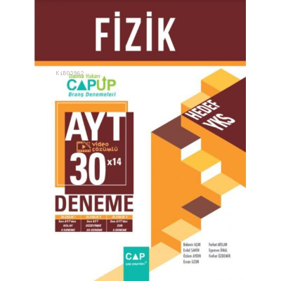 Çap Ayt Up Deneme Fizik (30*14) - 2022 | Kolektif | Çap Yayınları