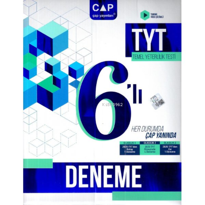 Çap Tyt Deneme 6 Lı - 2021 | Kolektif | Çap Yayınları