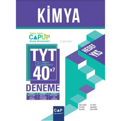 Çap Tyt Up Deneme Kimya (40*7) - 2021 | Kolektif | Çap Yayınları