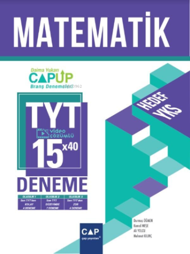 Çap Tyt Up Deneme Matematik 15 Li - 2022 | Kolektif | Çap Yayınları